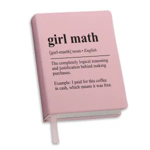 Lined Journal - Girl Math