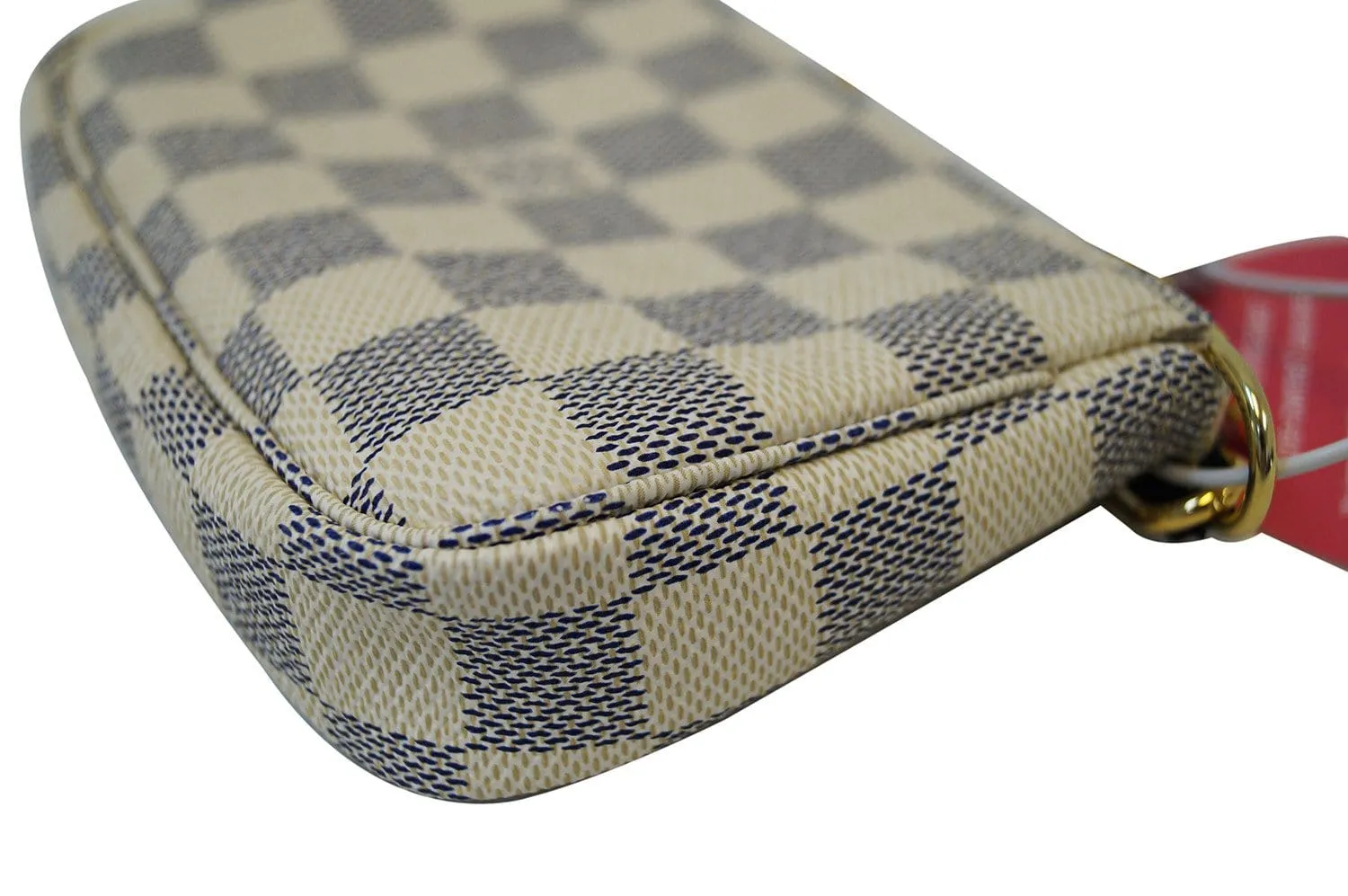 LOUIS VUITTON Damier Azur Mini Pochette Accessoires Pouch