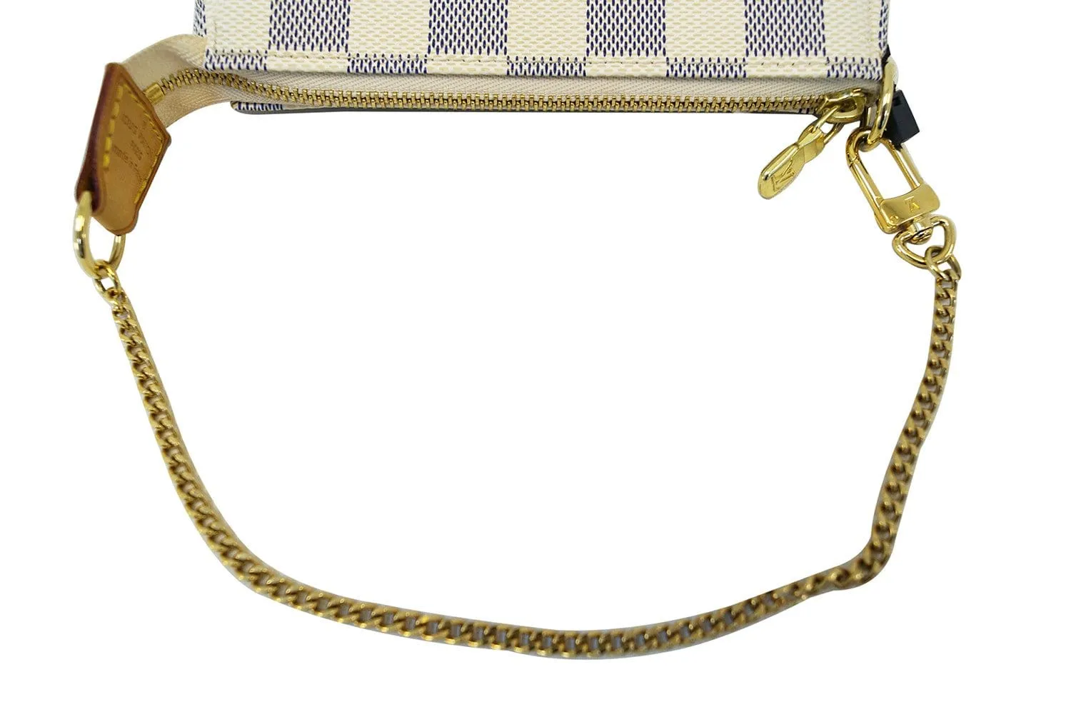 LOUIS VUITTON Damier Azur Mini Pochette Accessoires Pouch