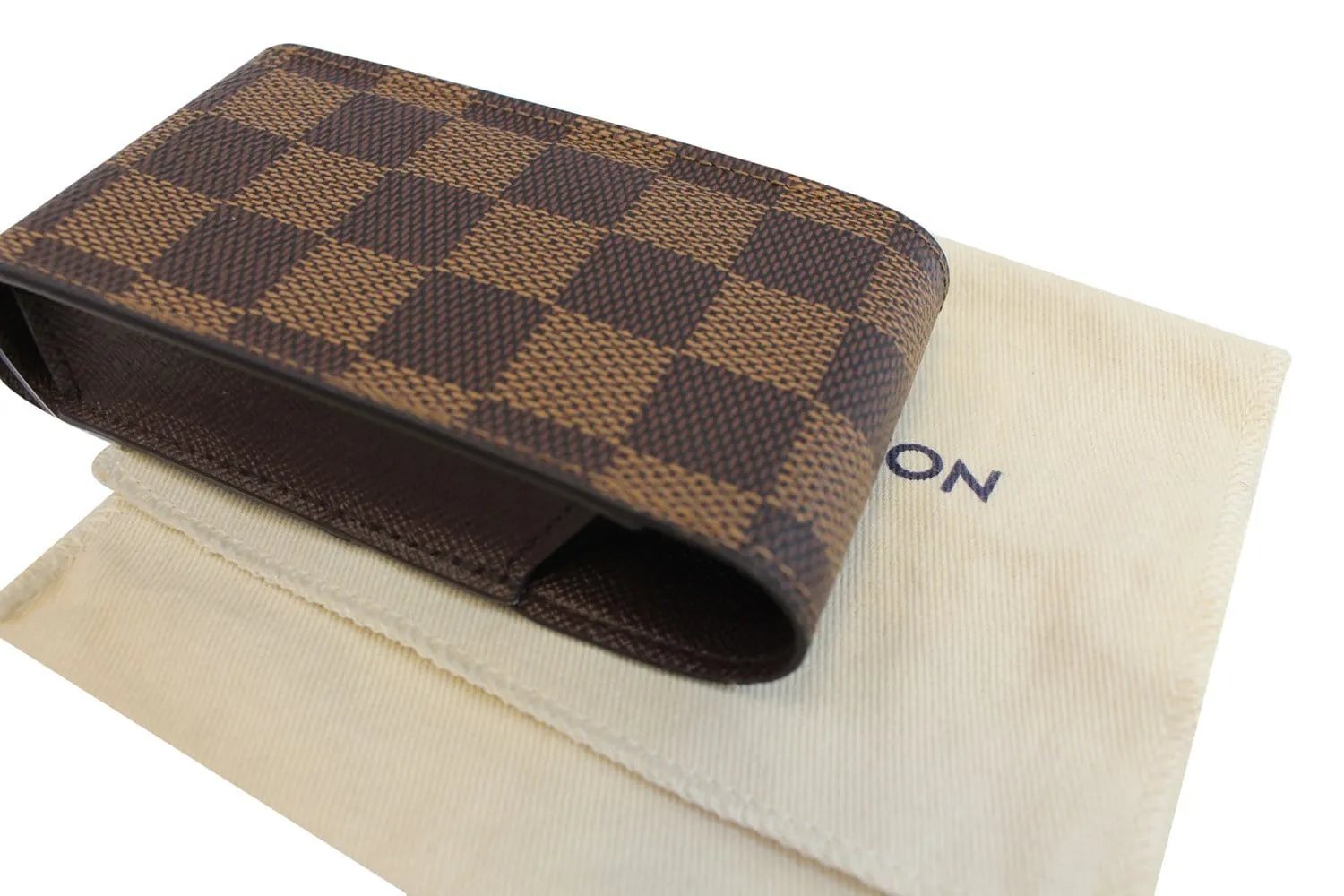 LOUIS VUITTON Damier Ebene Etui Cigarettes Case