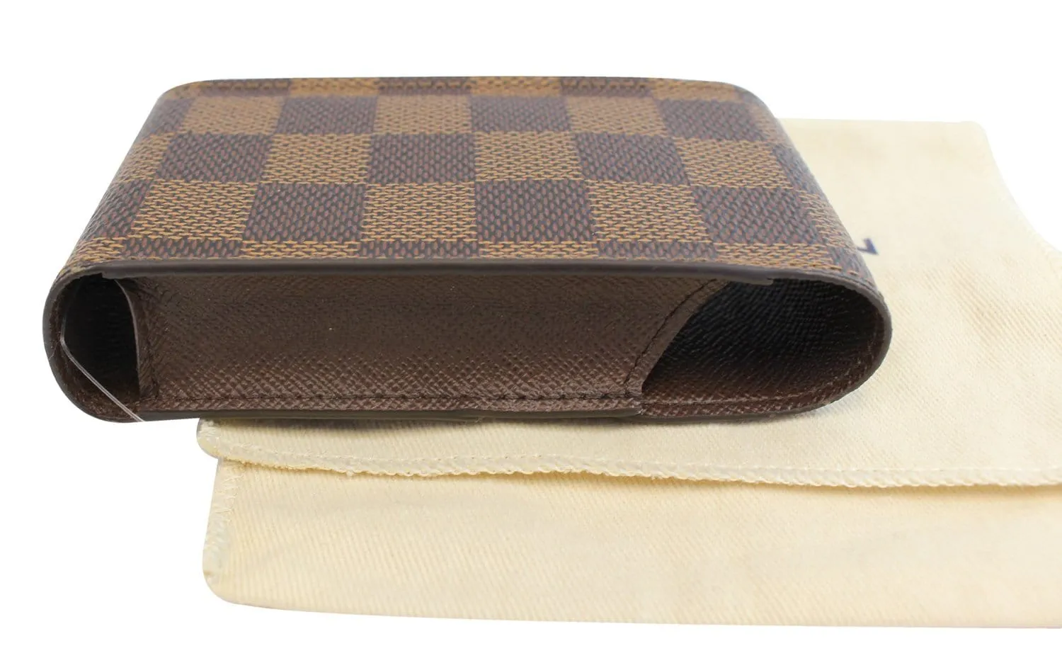 LOUIS VUITTON Damier Ebene Etui Cigarettes Case