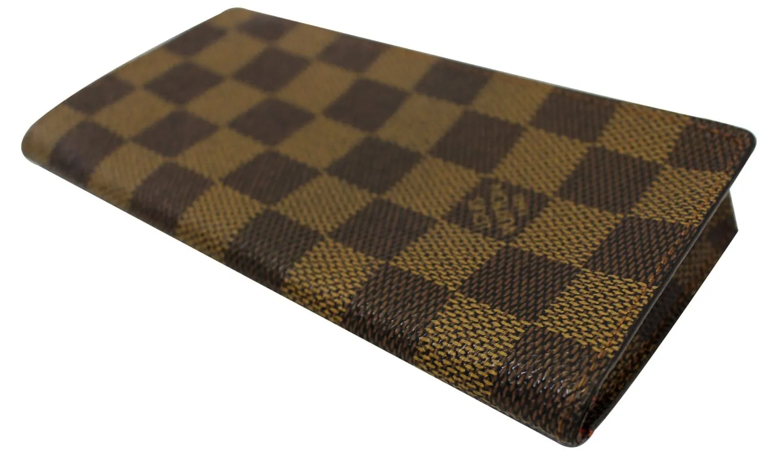 LOUIS VUITTON Damier Ebene Etui Lunettes Simple Glasses Case