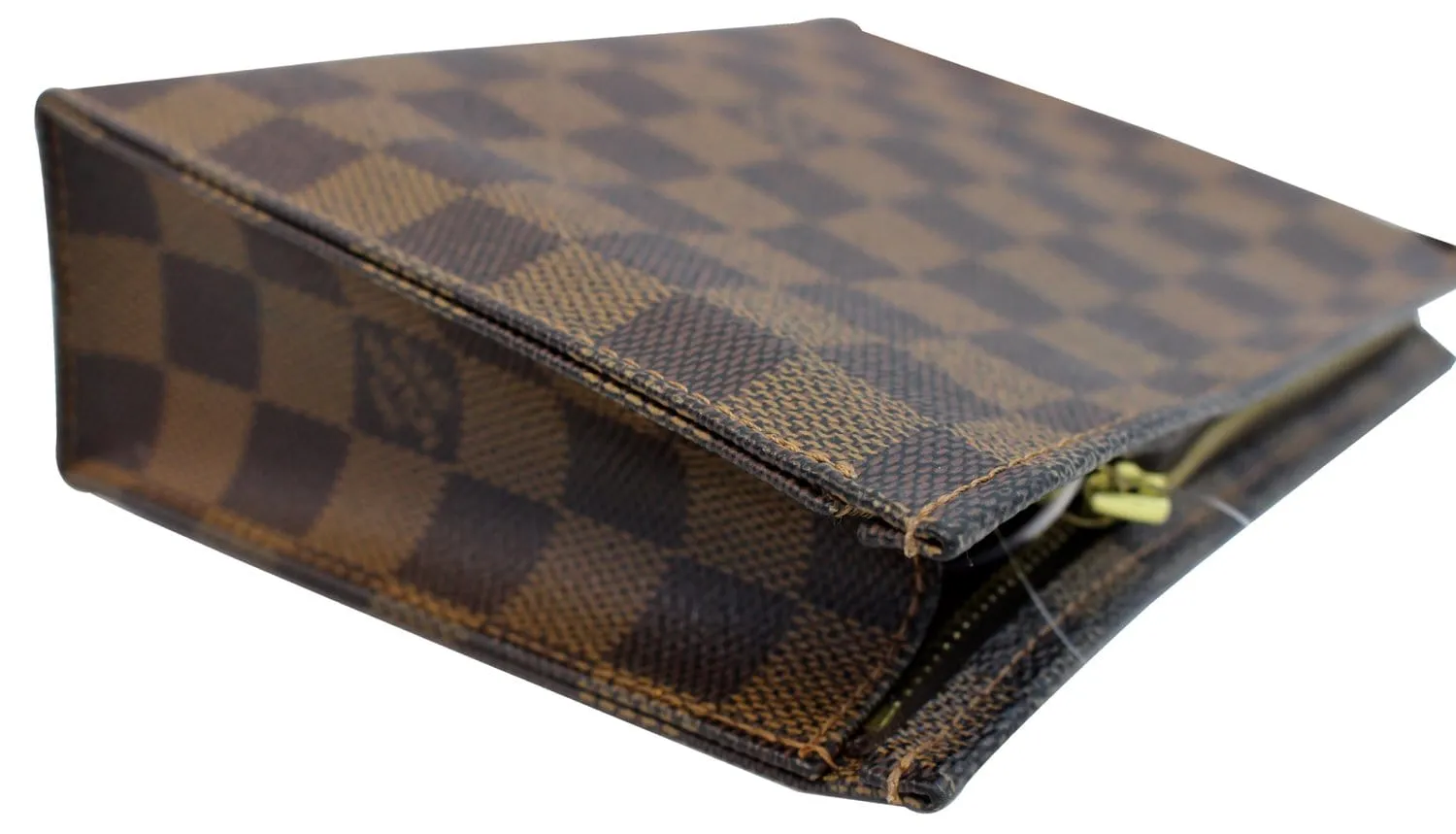 LOUIS VUITTON Damier Ebene Poche Toilette 19 Cosmetics Pouch