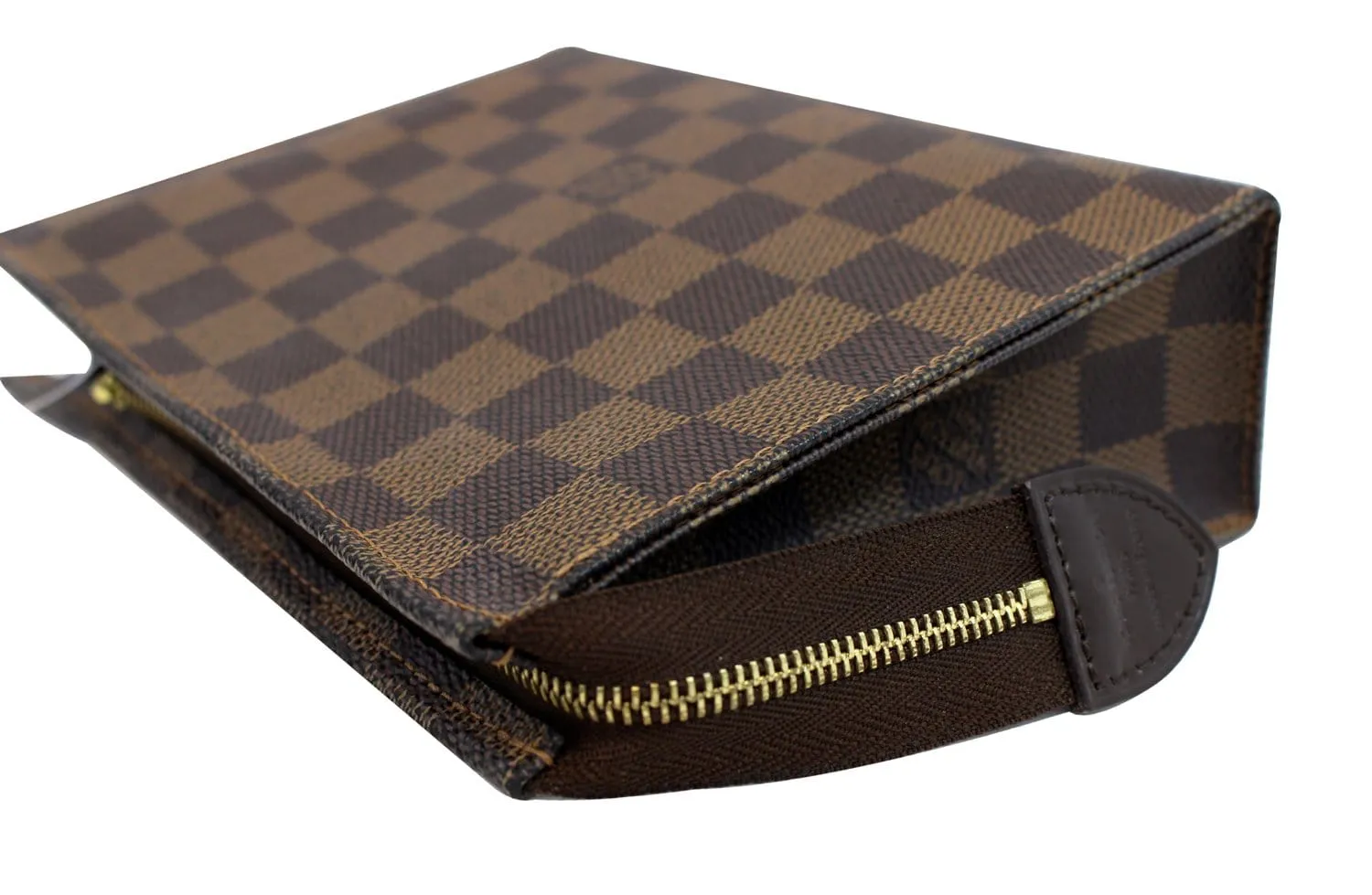 LOUIS VUITTON Damier Ebene Poche Toilette 19 Cosmetics Pouch