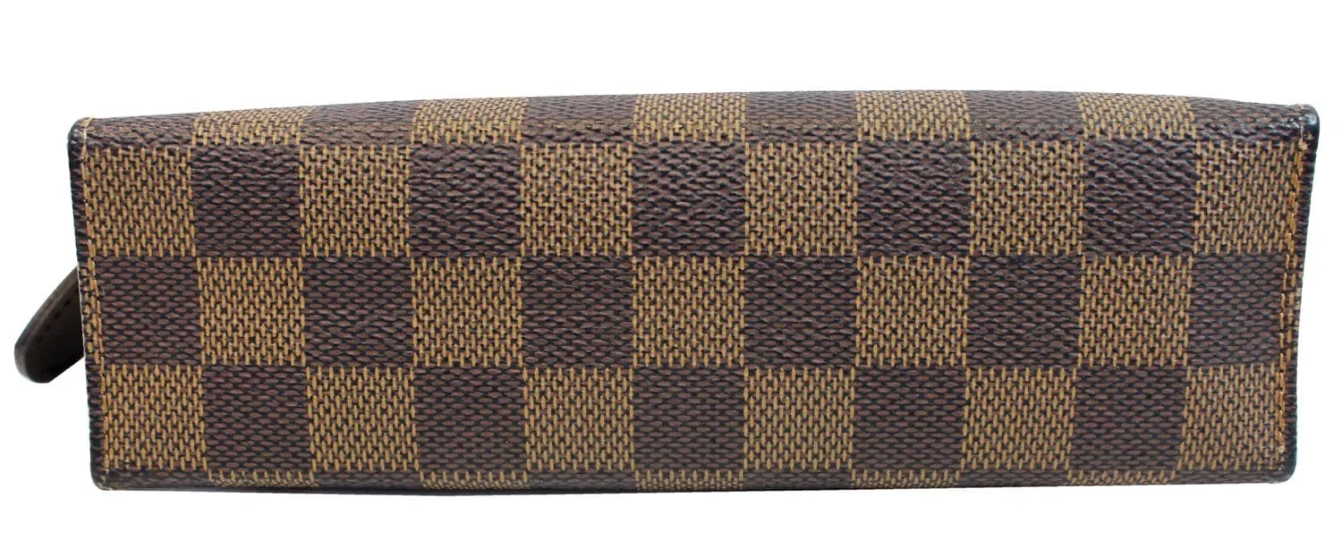 LOUIS VUITTON Damier Ebene Poche Toilette 19 Cosmetics Pouch