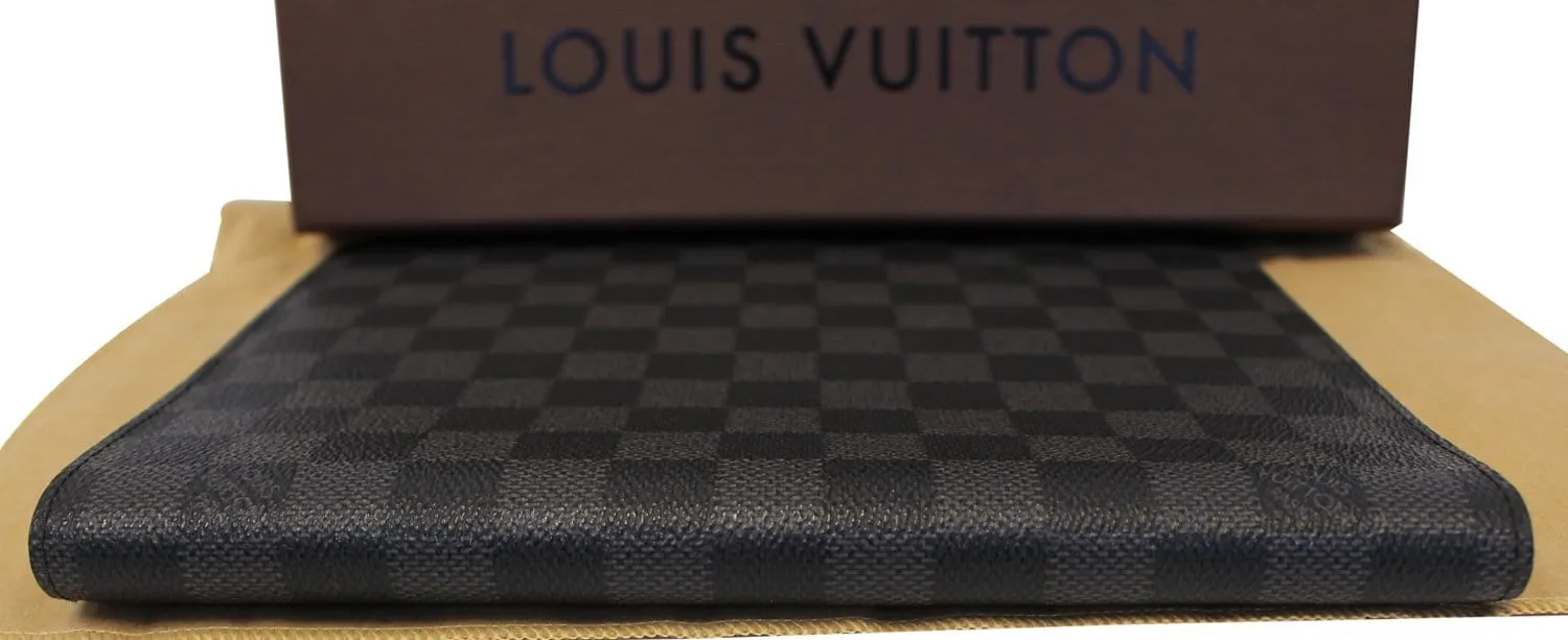 LOUIS VUITTON Damier Graphite Agenda Bureau Note Cover