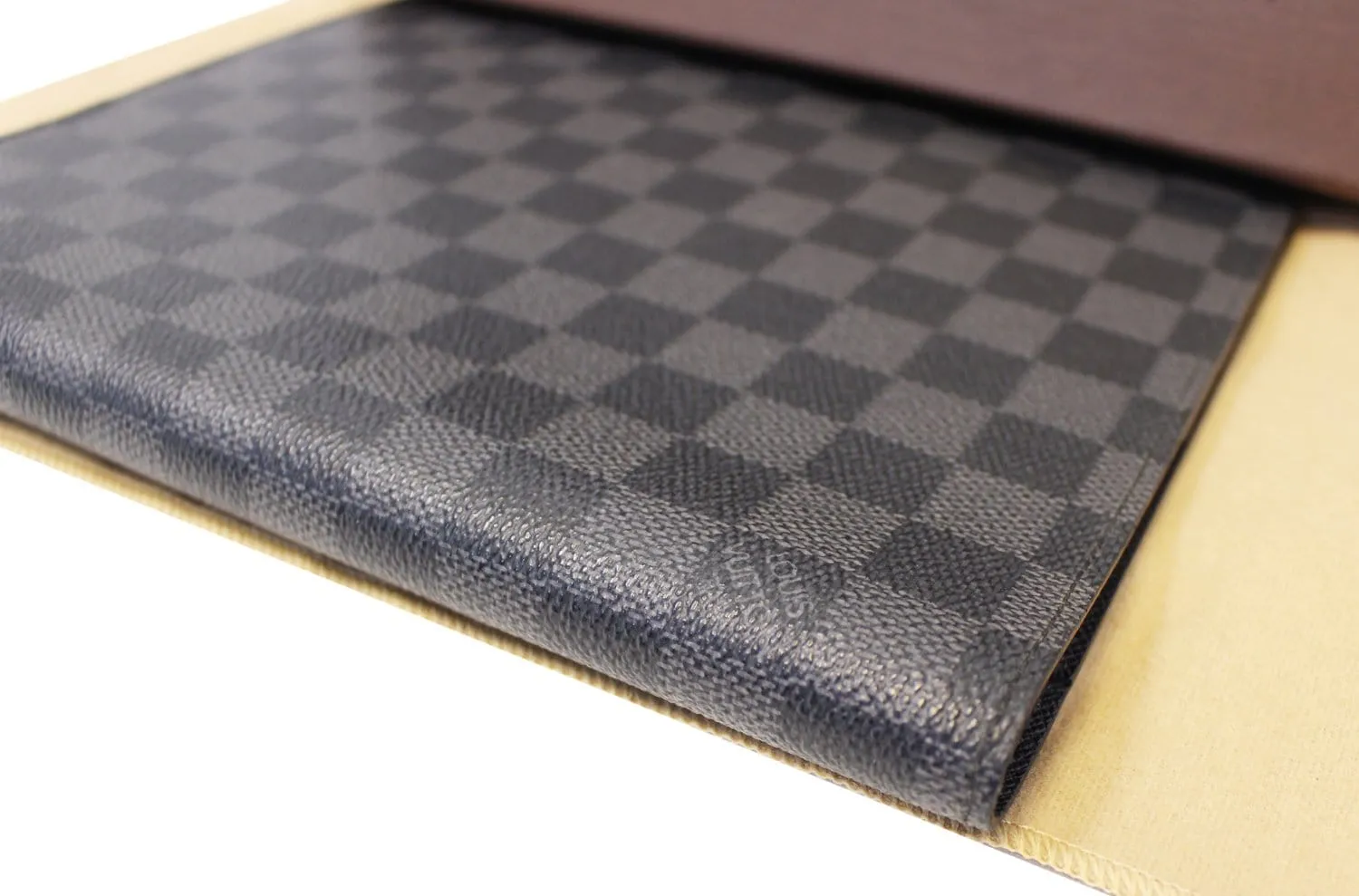 LOUIS VUITTON Damier Graphite Agenda Bureau Note Cover