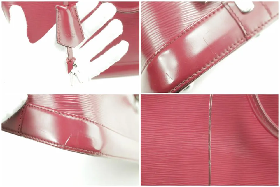 Louis Vuitton Fuschia Epi Leather Alma GM 7LV92