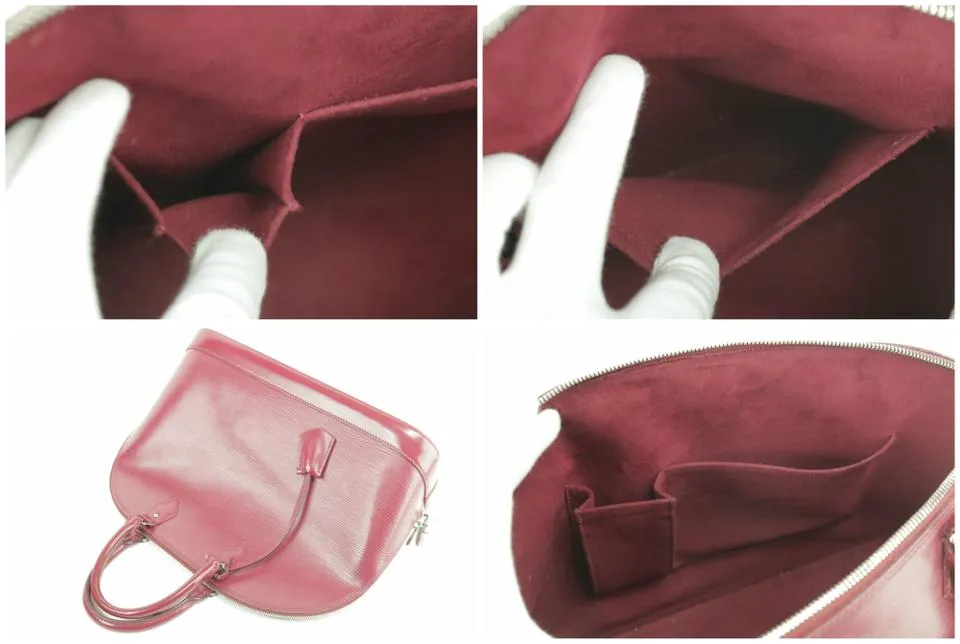 Louis Vuitton Fuschia Epi Leather Alma GM 7LV92