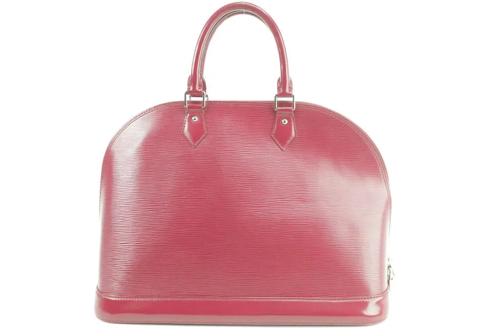 Louis Vuitton Fuschia Epi Leather Alma GM 7LV92