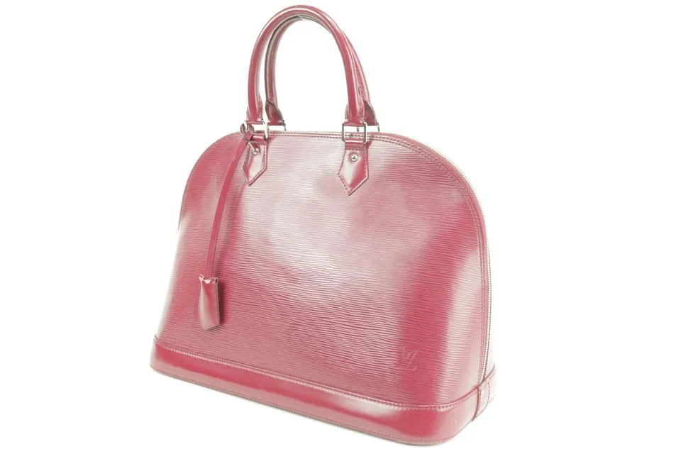 Louis Vuitton Fuschia Epi Leather Alma GM 7LV92