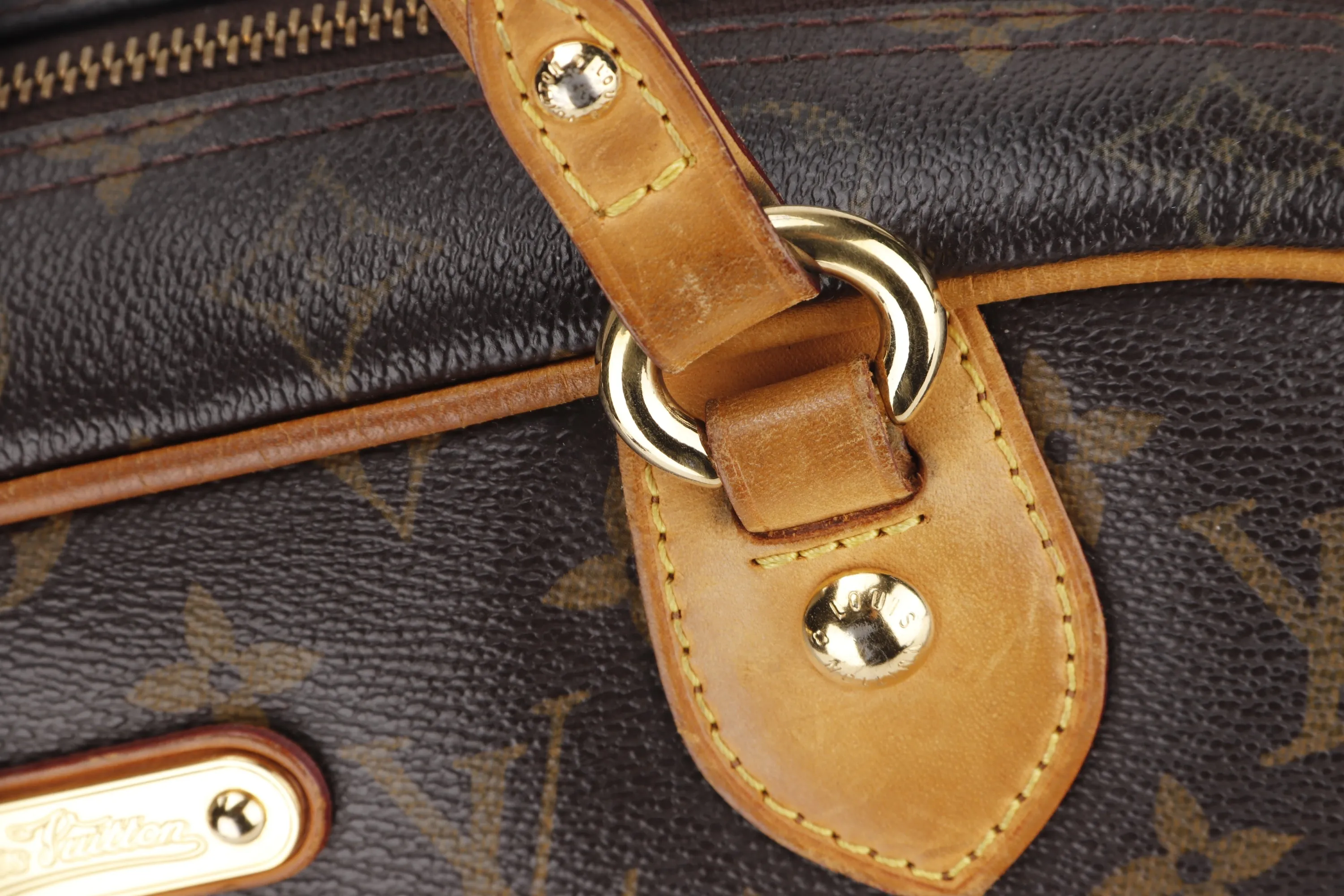 LOUIS VUITTON M95565 MONTORGUEI (AR3068) PM SIZE, MONOGRAM CANVAS, NO DUST COVER