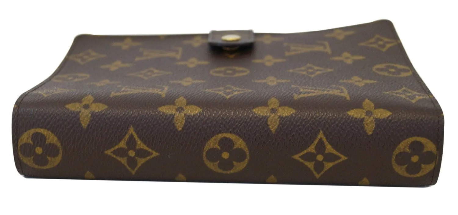 LOUIS VUITTON Monogram Agenda MM Day Planner Cover