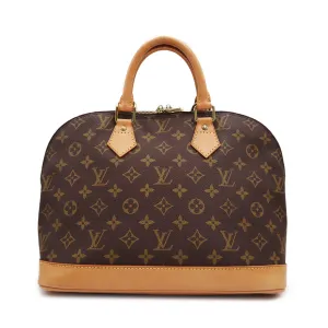 Louis Vuitton Monogram Canvas Alma PM Handbag VI0946