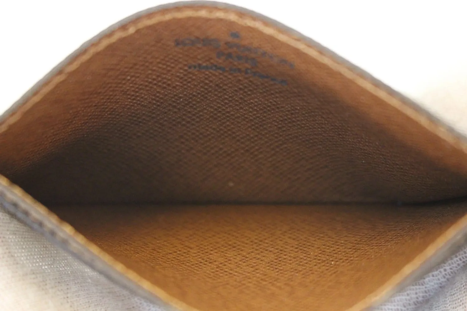 LOUIS VUITTON Monogram Canvas Card Case