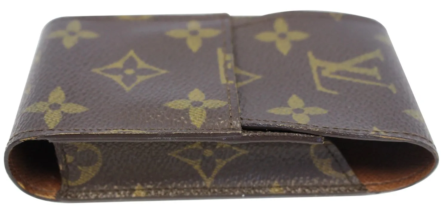 LOUIS VUITTON Monogram Canvas Etui Cigarettes Case