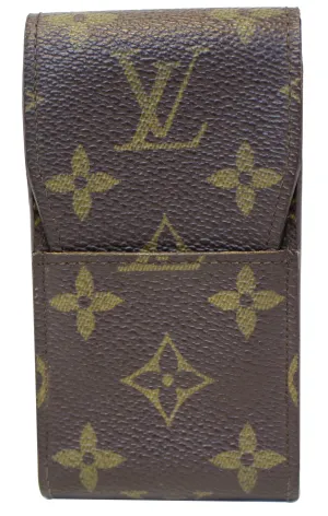 LOUIS VUITTON Monogram Canvas Etui Cigarettes Case