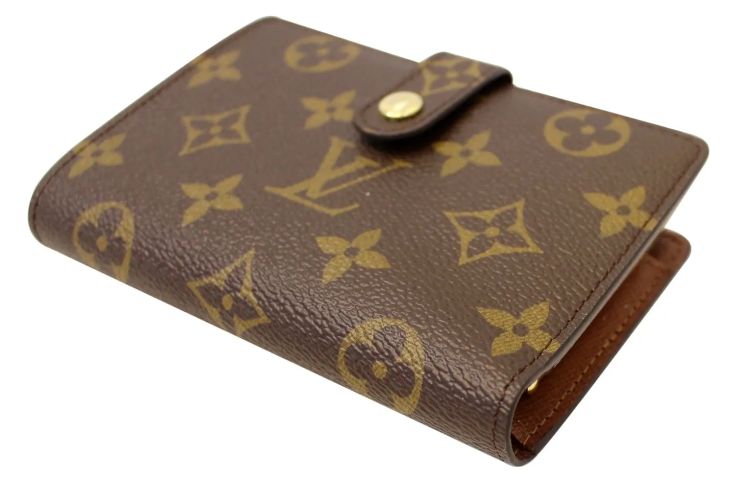 LOUIS VUITTON Monogram Canvas French Purse Wallet
