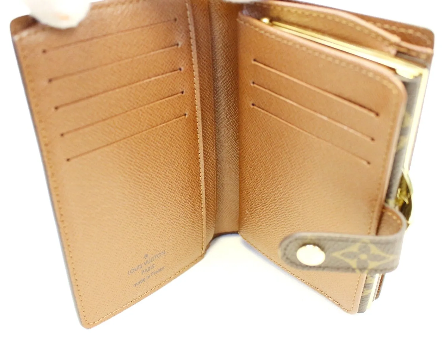 LOUIS VUITTON Monogram Canvas French Purse Wallet