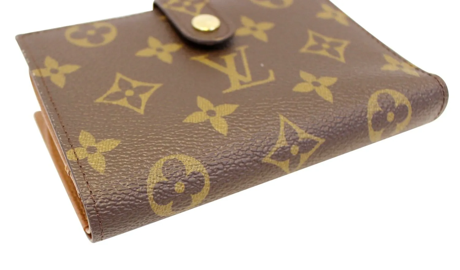 LOUIS VUITTON Monogram Canvas French Purse Wallet