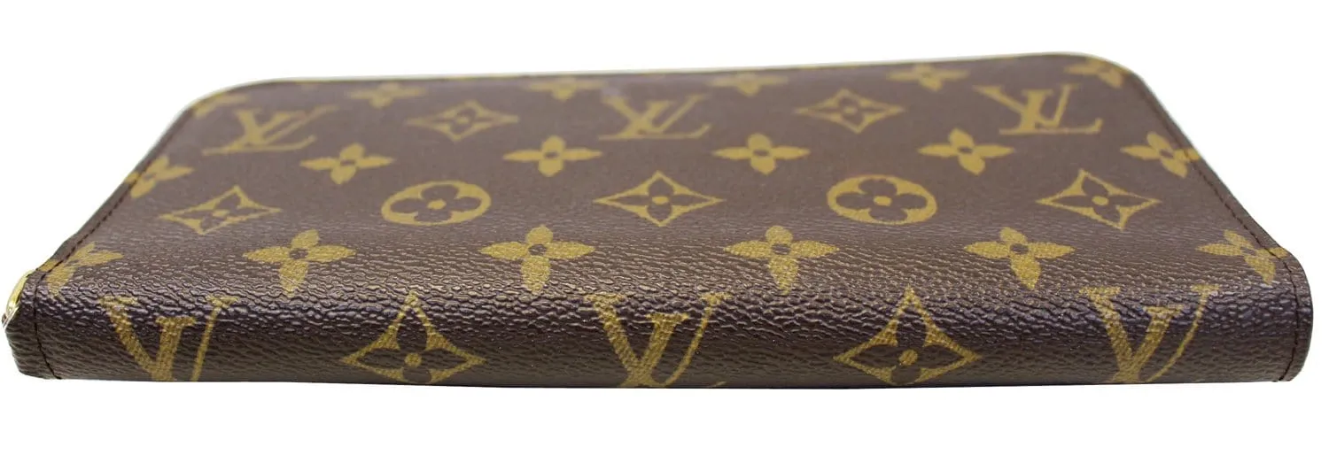 LOUIS VUITTON Monogram Canvas  Insolite Red Wallet
