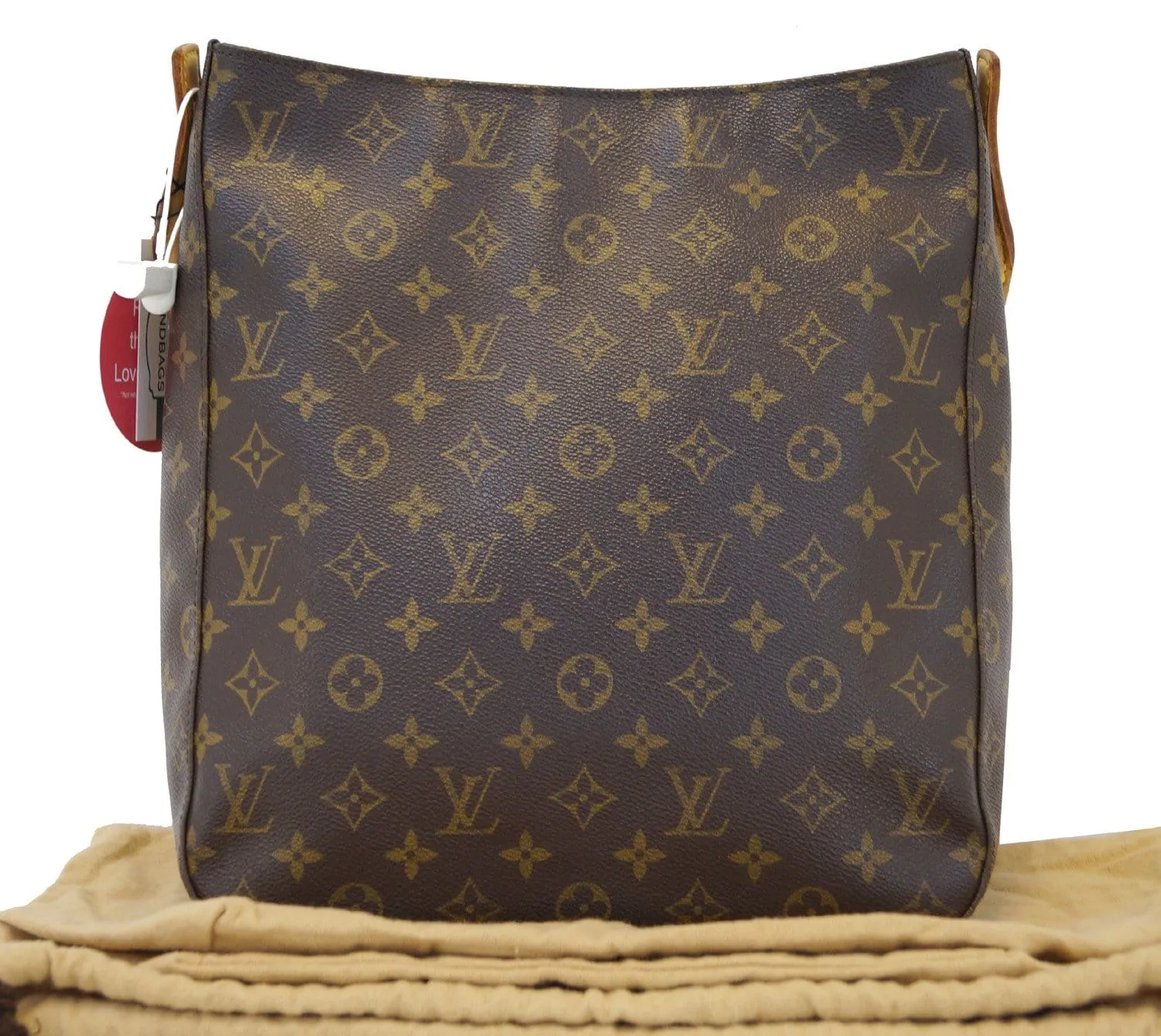 LOUIS VUITTON Monogram Canvas Looping GM Shoulder Bag