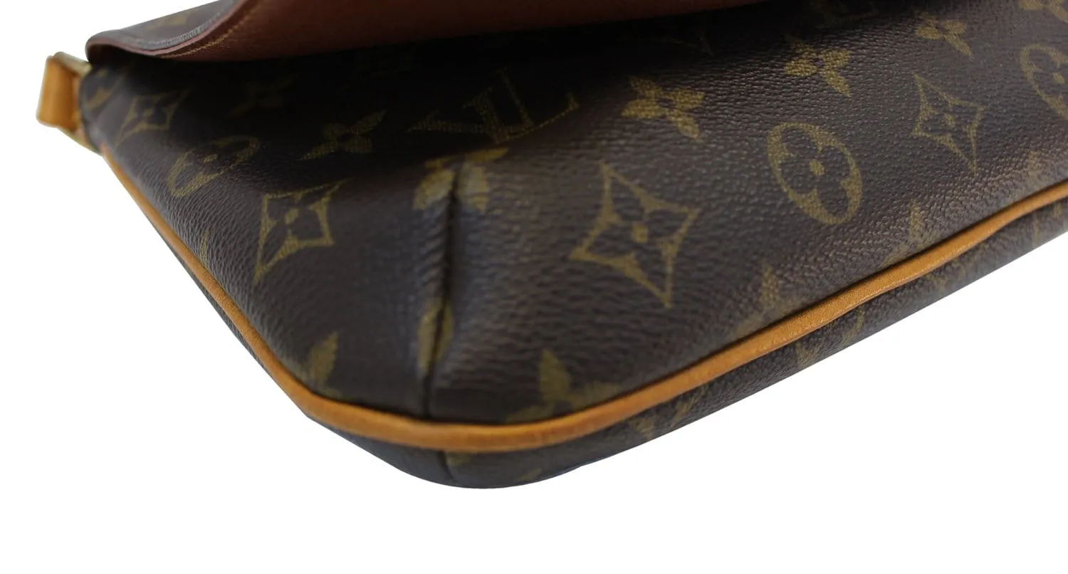 LOUIS VUITTON Monogram Canvas Musette Tango Shoulder Bag