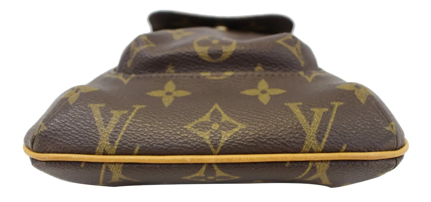 LOUIS VUITTON Monogram Canvas Partition Clutch Bag