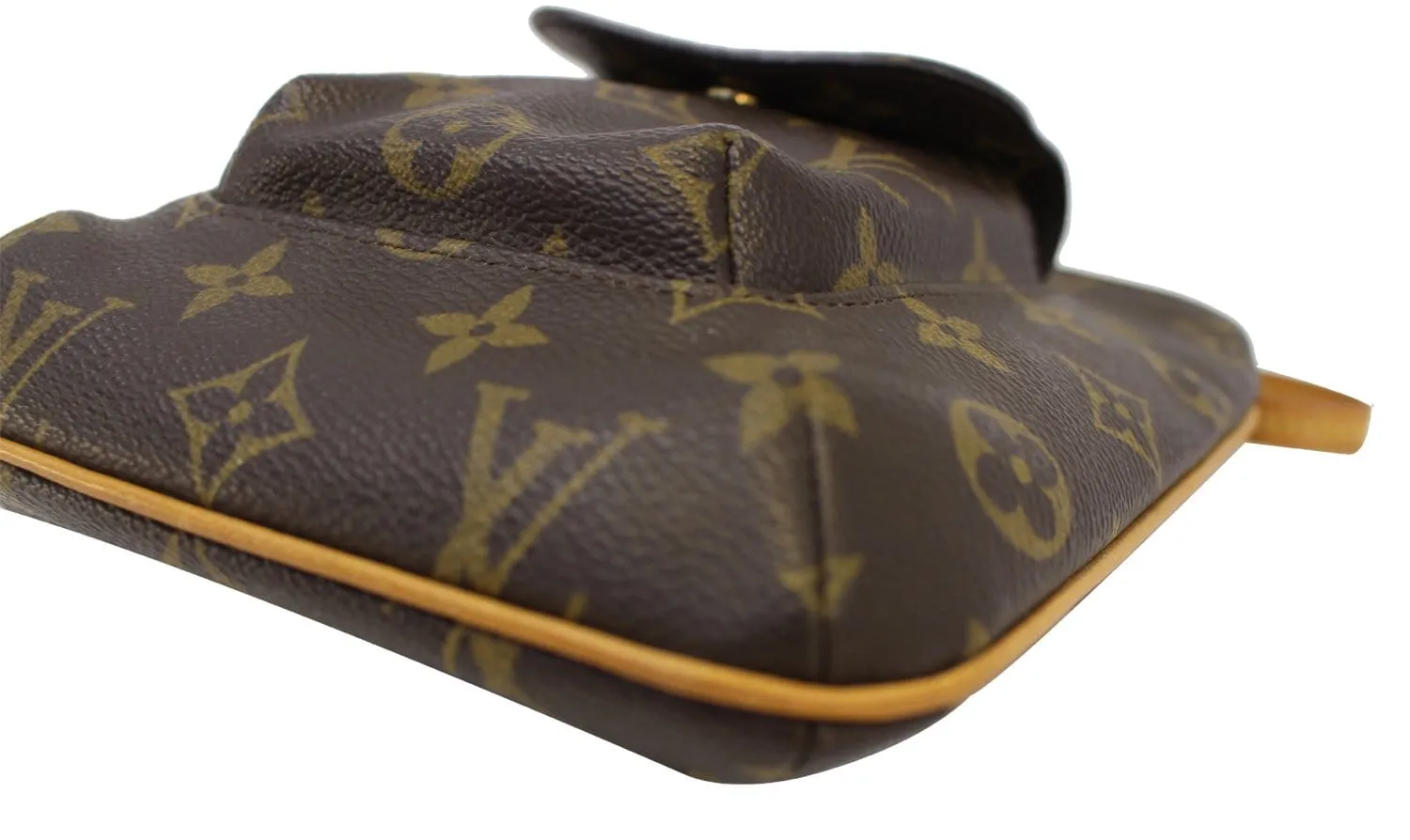 LOUIS VUITTON Monogram Canvas Partition Clutch Bag