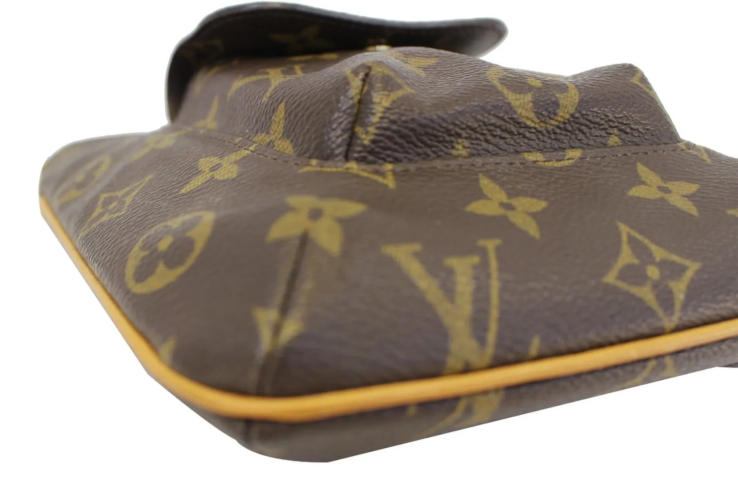 LOUIS VUITTON Monogram Canvas Partition Clutch Bag
