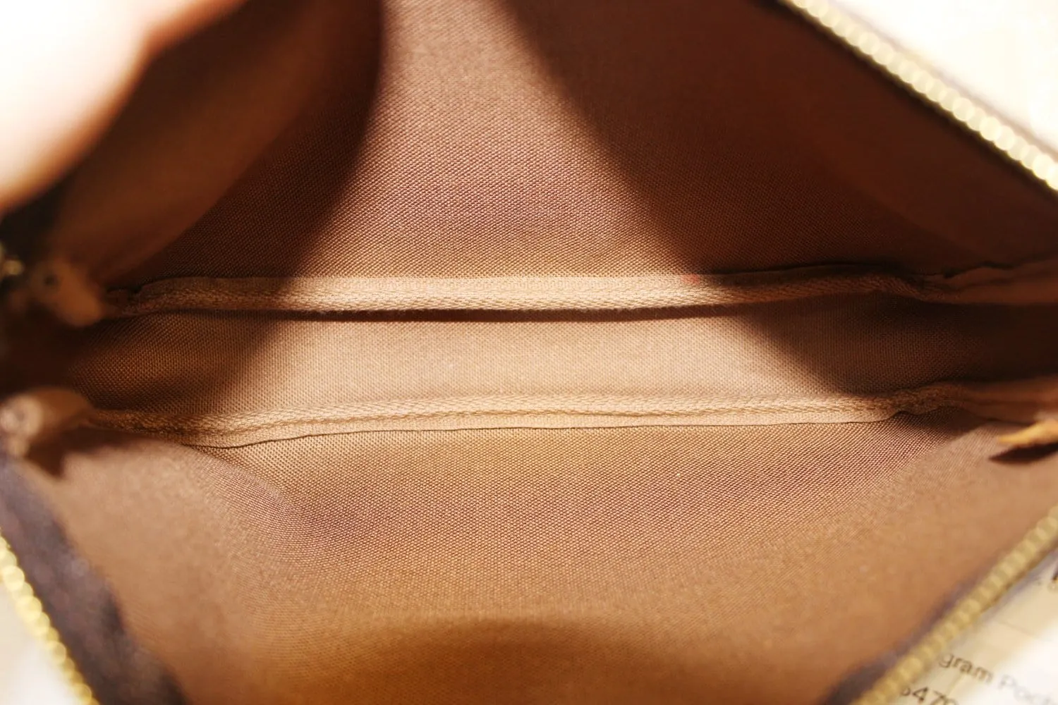 LOUIS VUITTON Monogram Canvas Pochette Accessoires Pouch Bag