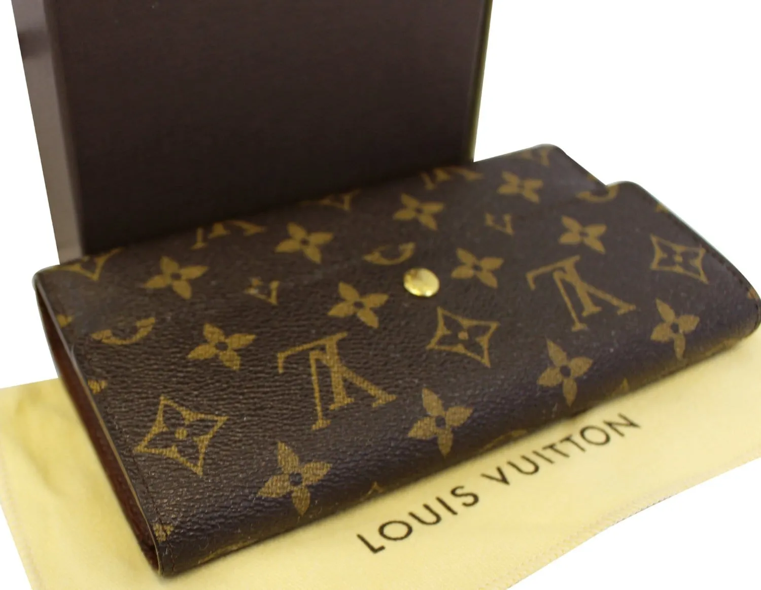 LOUIS VUITTON Monogram Canvas Porte Tresor International Long Wallet