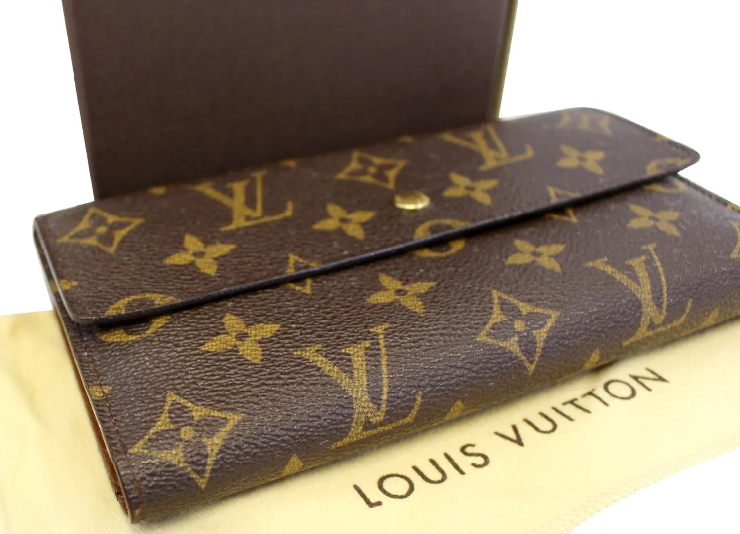 LOUIS VUITTON Monogram Canvas Porte Tresor International Long Wallet