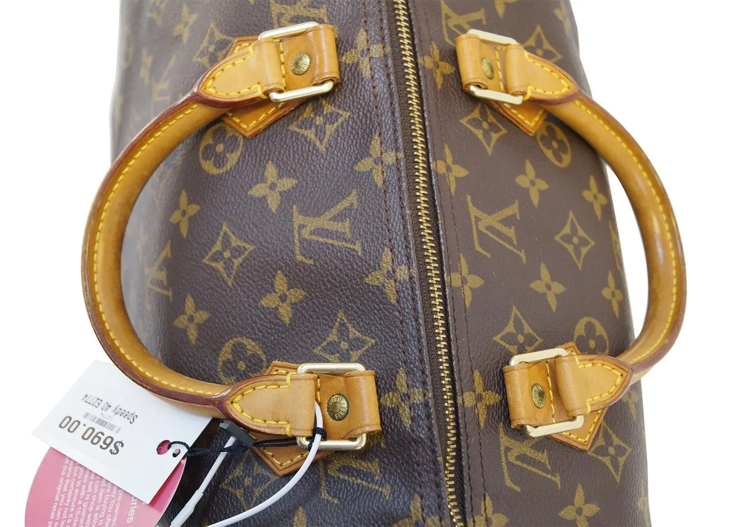 LOUIS VUITTON Monogram Canvas Speedy 40 Handbag
