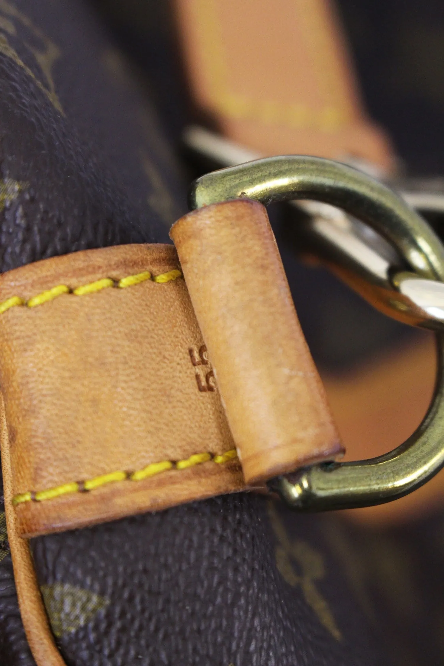 LOUIS VUITTON Monogram Keepall Bandouliere 55 Boston Bag