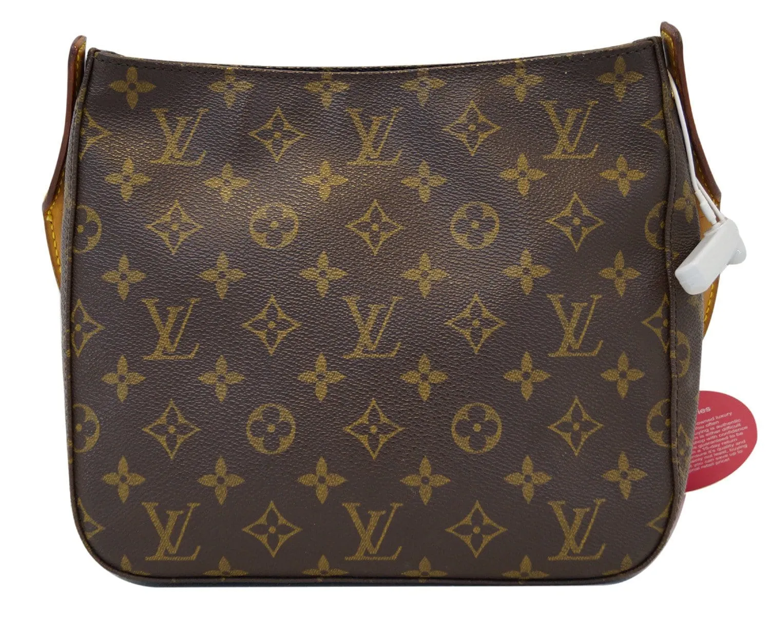 LOUIS VUITTON Monogram Looping MM Brown Shoulder Bag