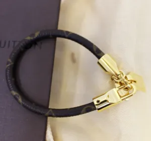 Louis Vuitton Monogram Luck It Bracelet Size 7