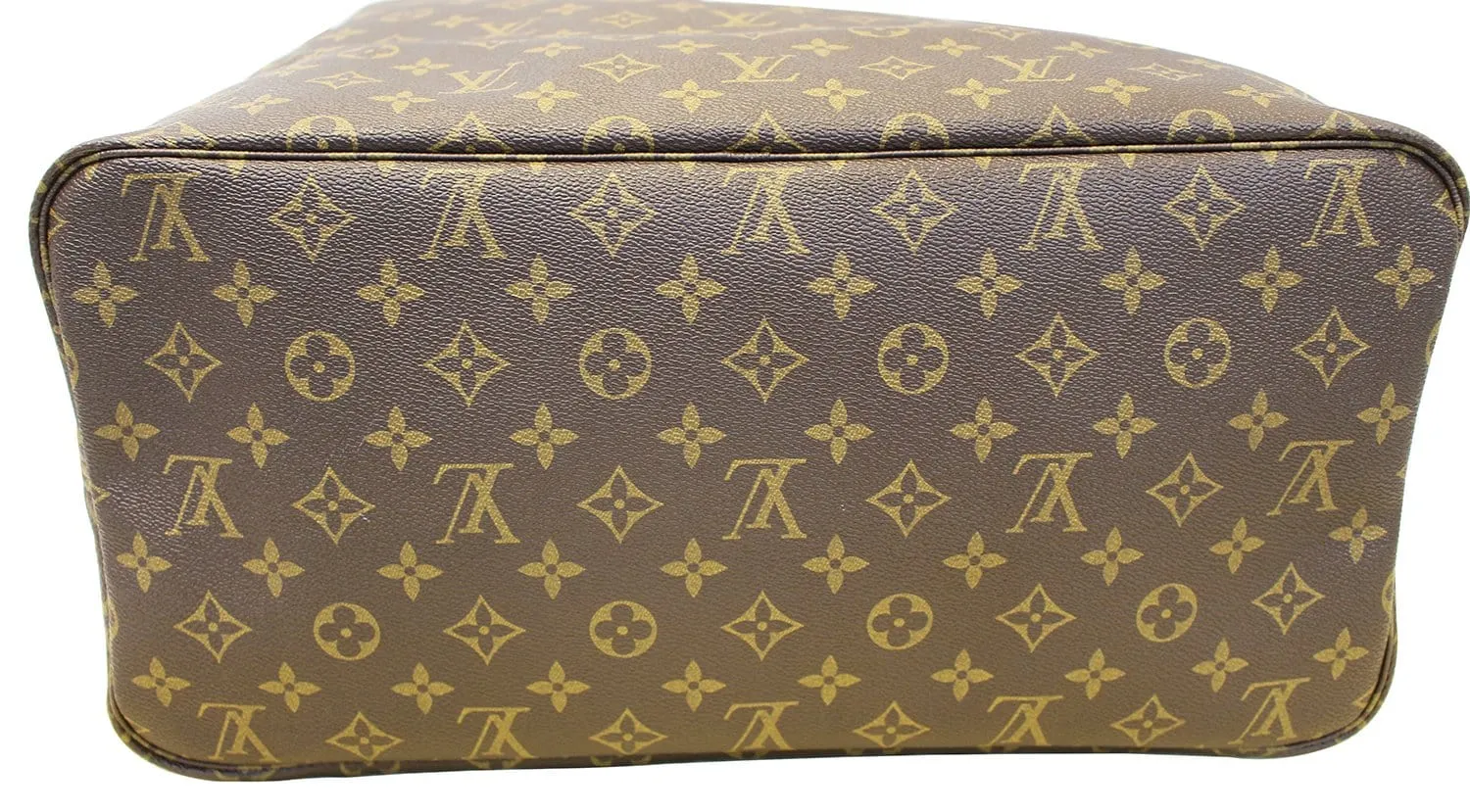 LOUIS VUITTON Monogram Neverfull GM Shoulder Bag Red