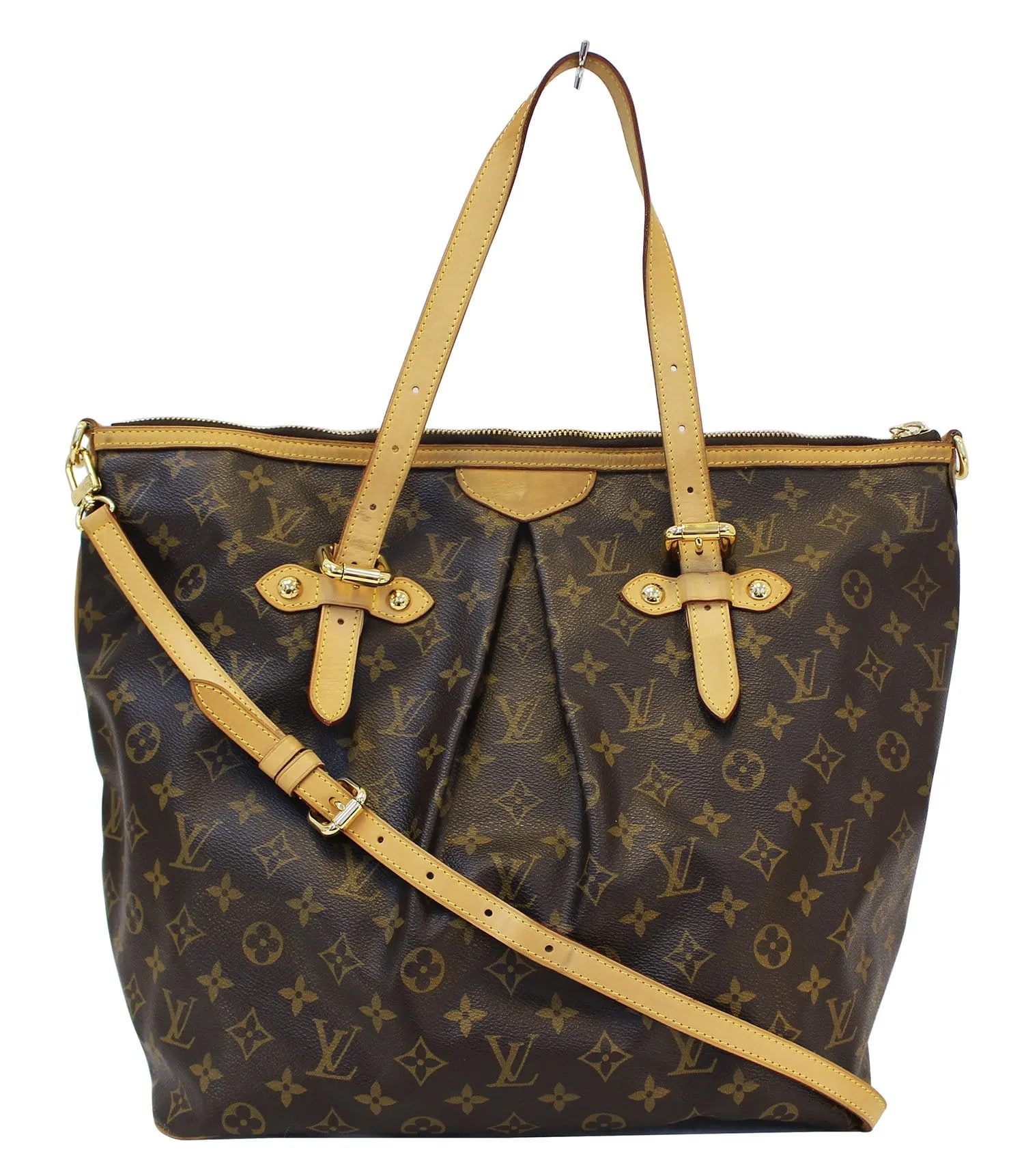 LOUIS VUITTON Monogram Palermo GM Tote Shoulder Bag