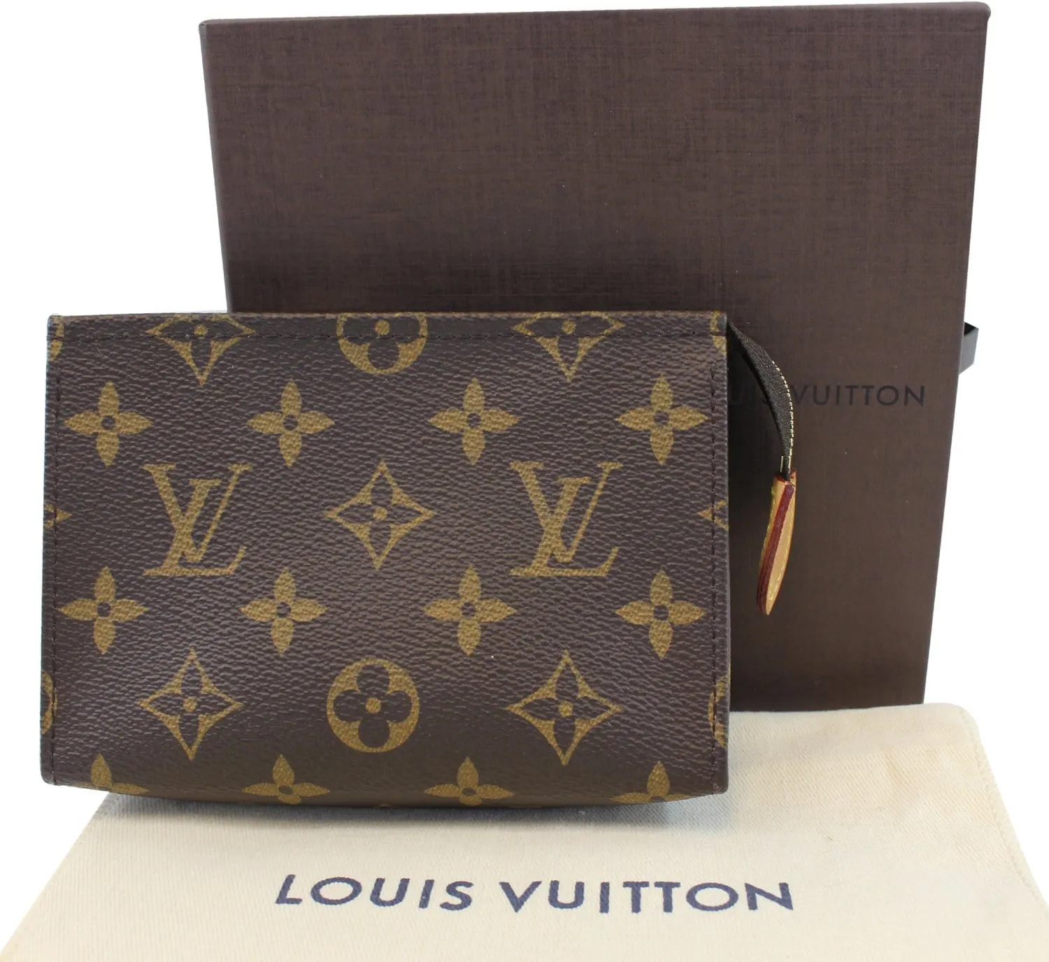 LOUIS VUITTON Monogram Poche Toilette 15 Cosmetic Case