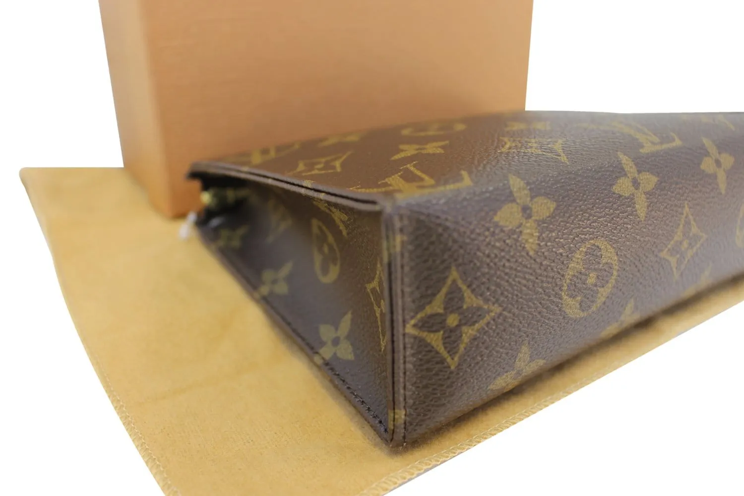 LOUIS VUITTON Monogram Poche Toilette 19 Cosmetics Pouch