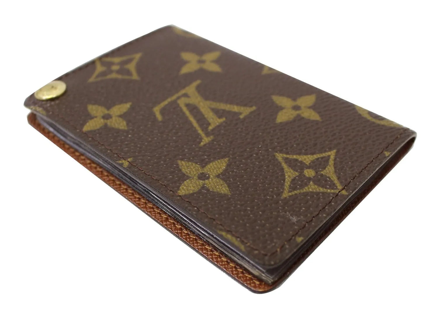 LOUIS VUITTON Monogram Porte Cartes Credit Card Case