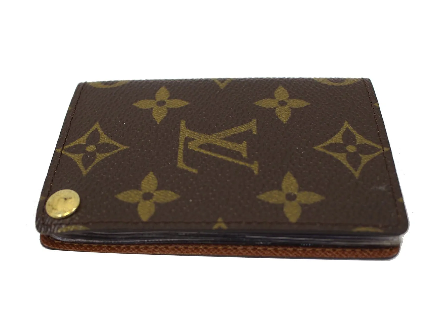 LOUIS VUITTON Monogram Porte Cartes Credit Card Case