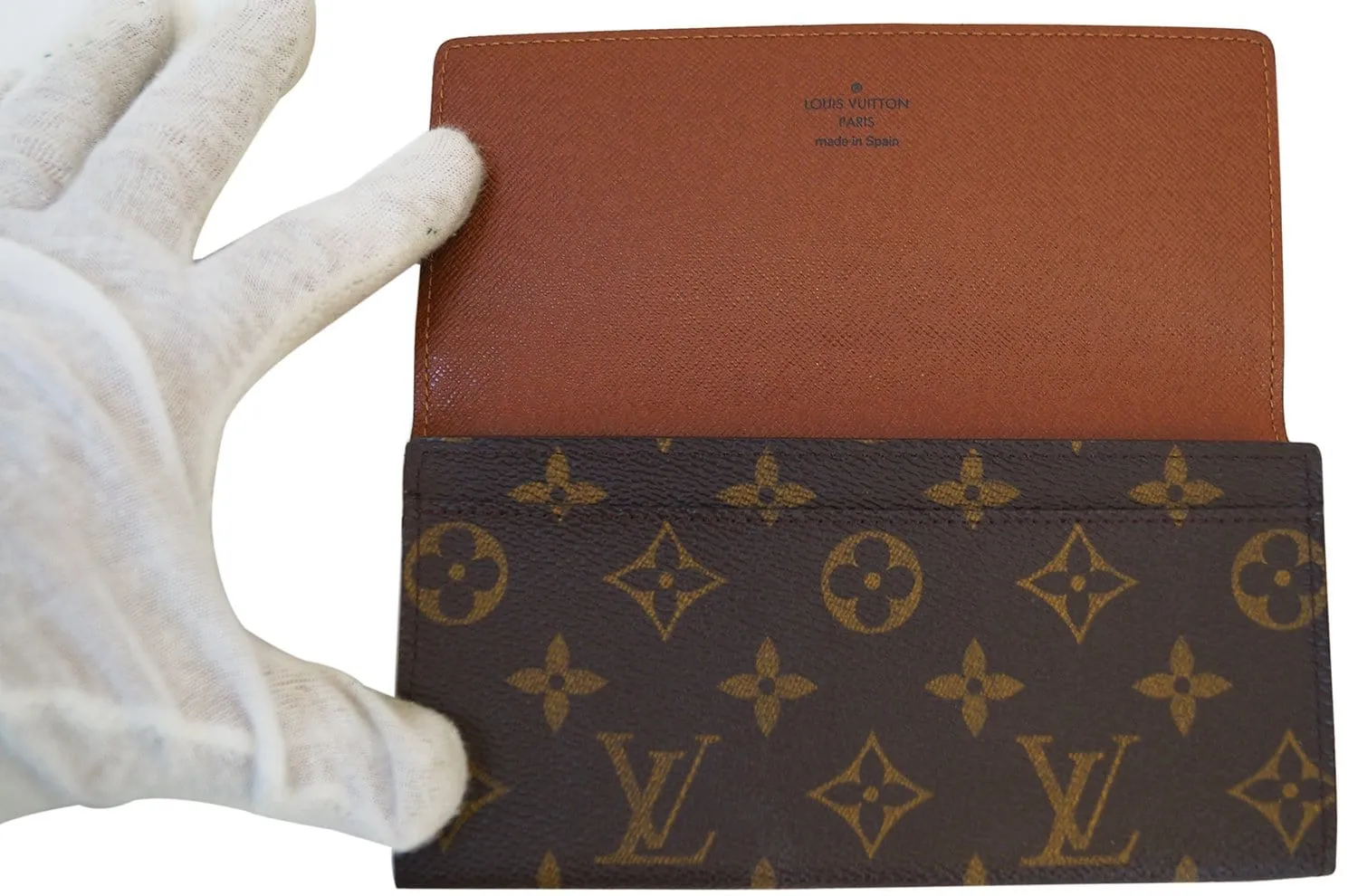 LOUIS VUITTON Monogram Porte Yen 3 Cartes Credit Bifold Long Wallet