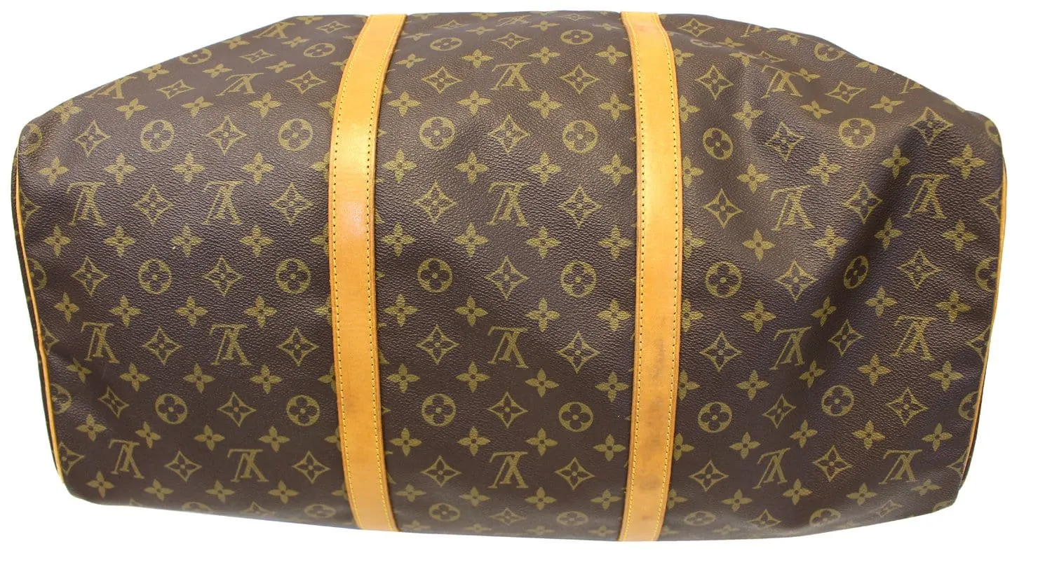 LOUIS VUITTON Monogram Sac Souple 55 Boston Bag