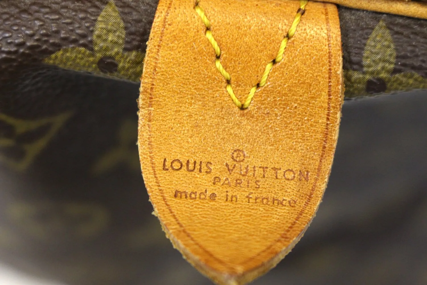 LOUIS VUITTON Monogram Sac Souple 55 Boston Bag