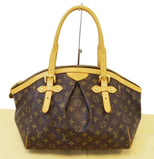 LOUIS VUITTON Monogram Tivoli GM Brown Tote Shoulder Bag
