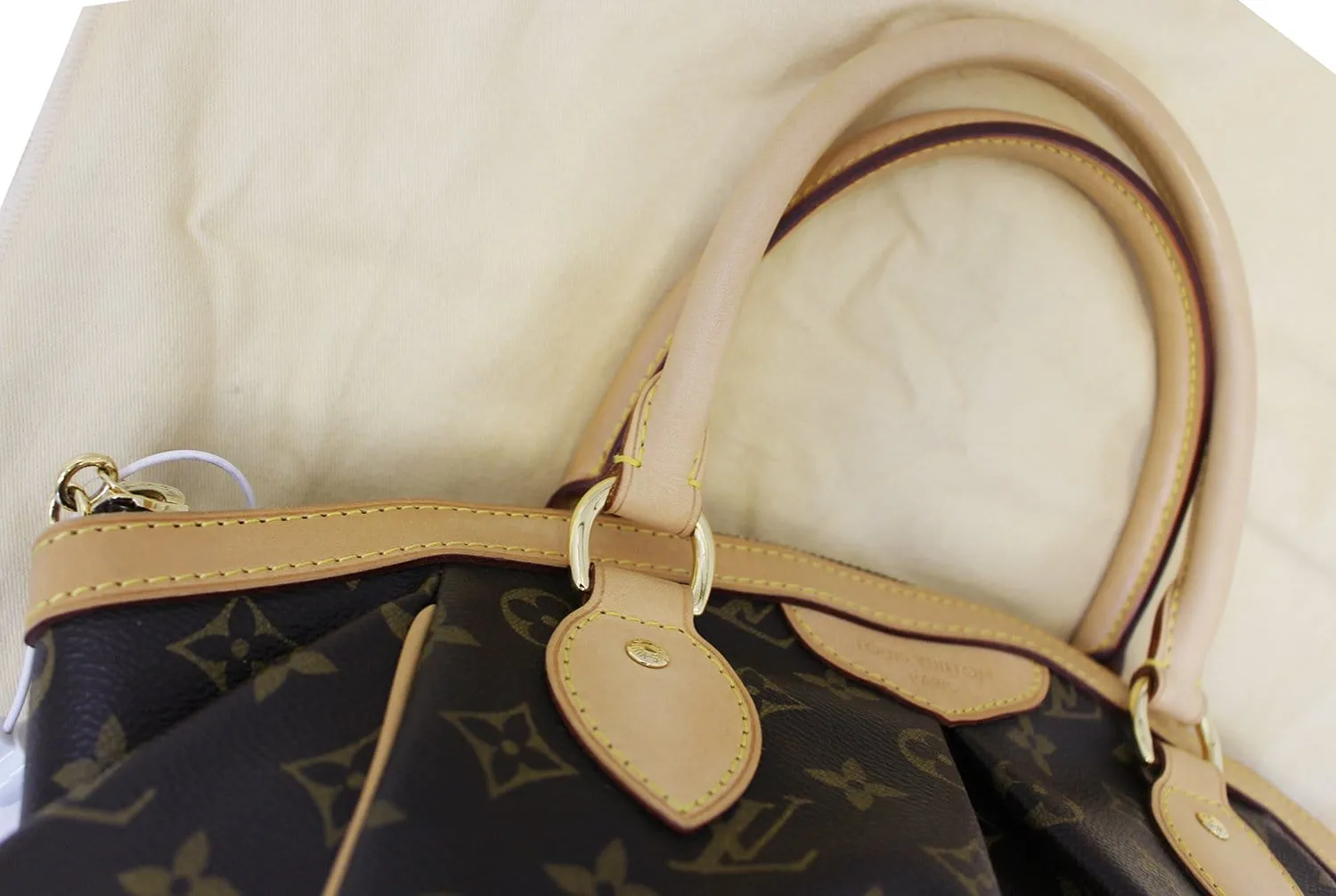 LOUIS VUITTON Monogram Tivoli PM Shoulder Handbag