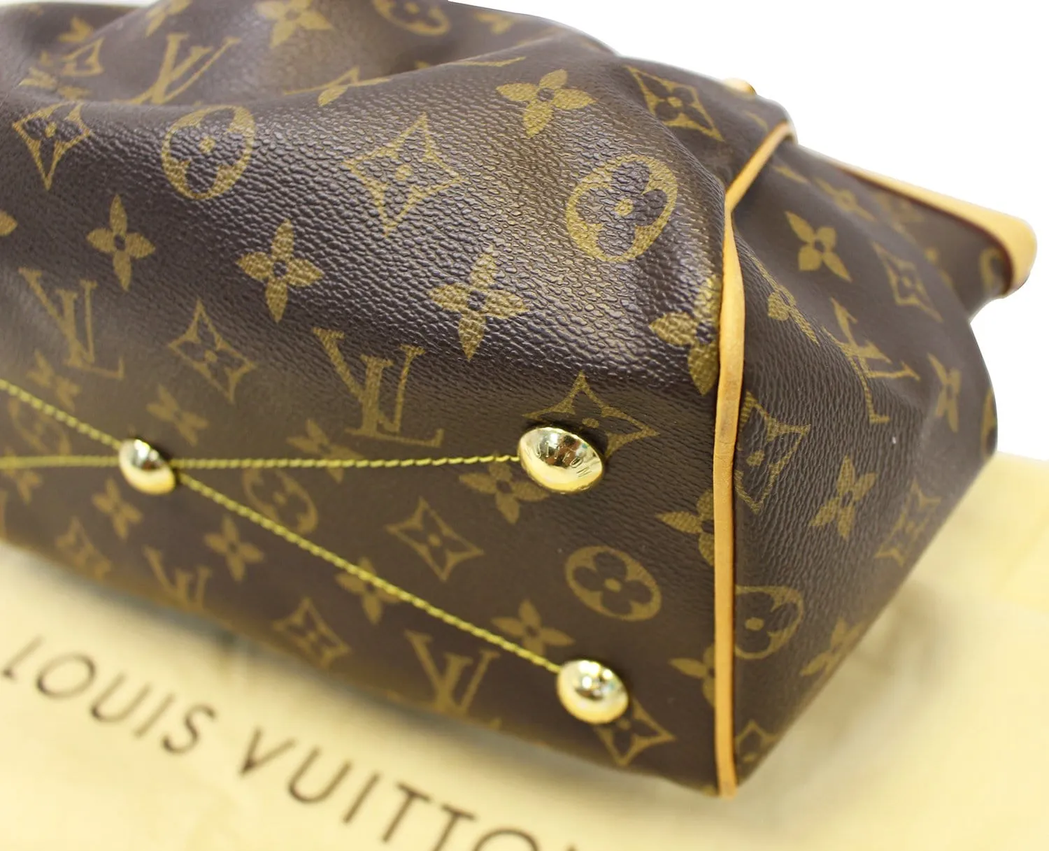 LOUIS VUITTON Monogram Tivoli PM Shoulder Handbag