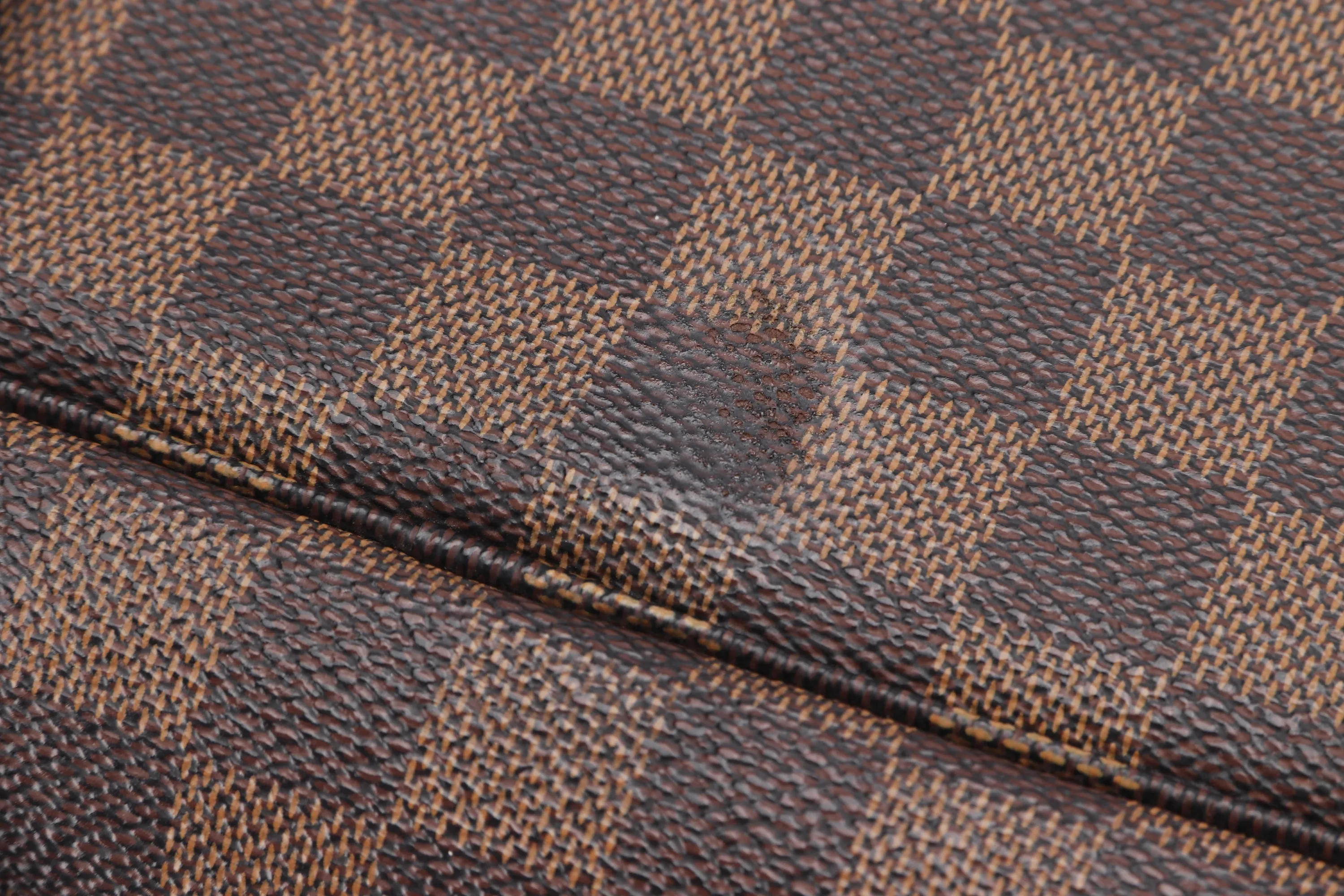 LOUIS VUITTON N41357 NEVERFULL (FL3171) GM SIZE DAMIER EBÈNE CANVAS GOLD HARDWARE, NO DUST COVER
